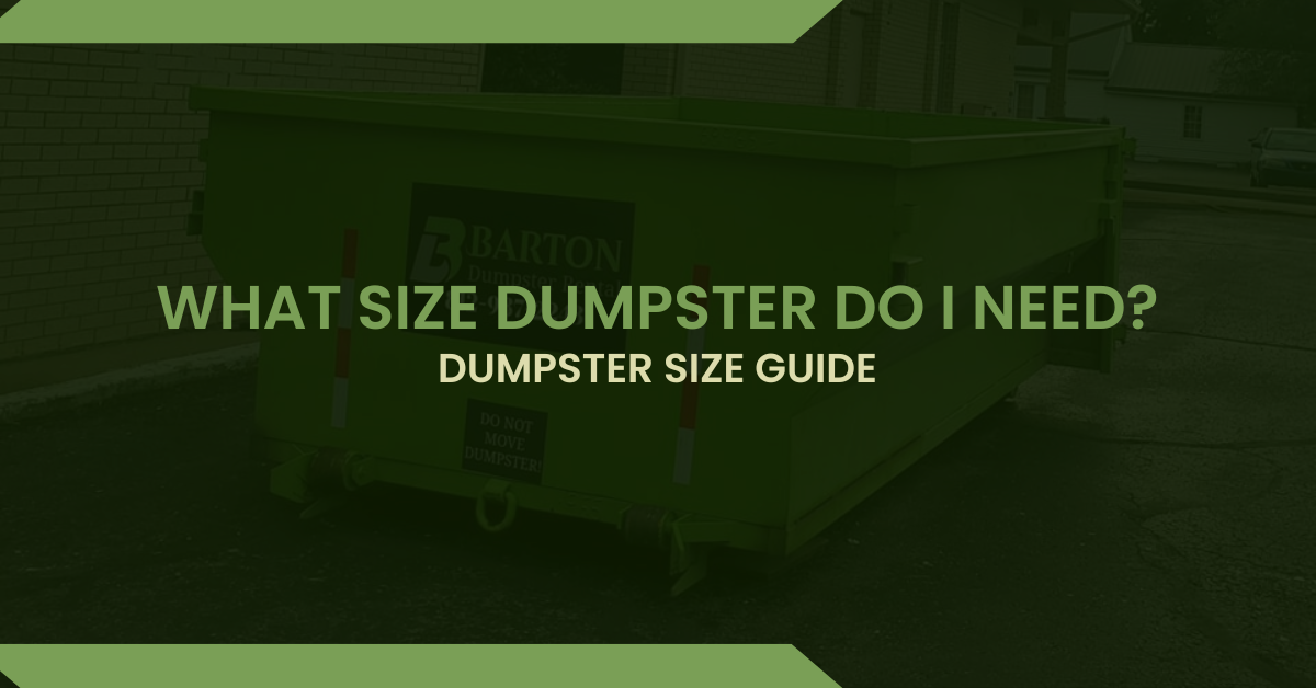 Dumpster Rental Memphis, IN 47143